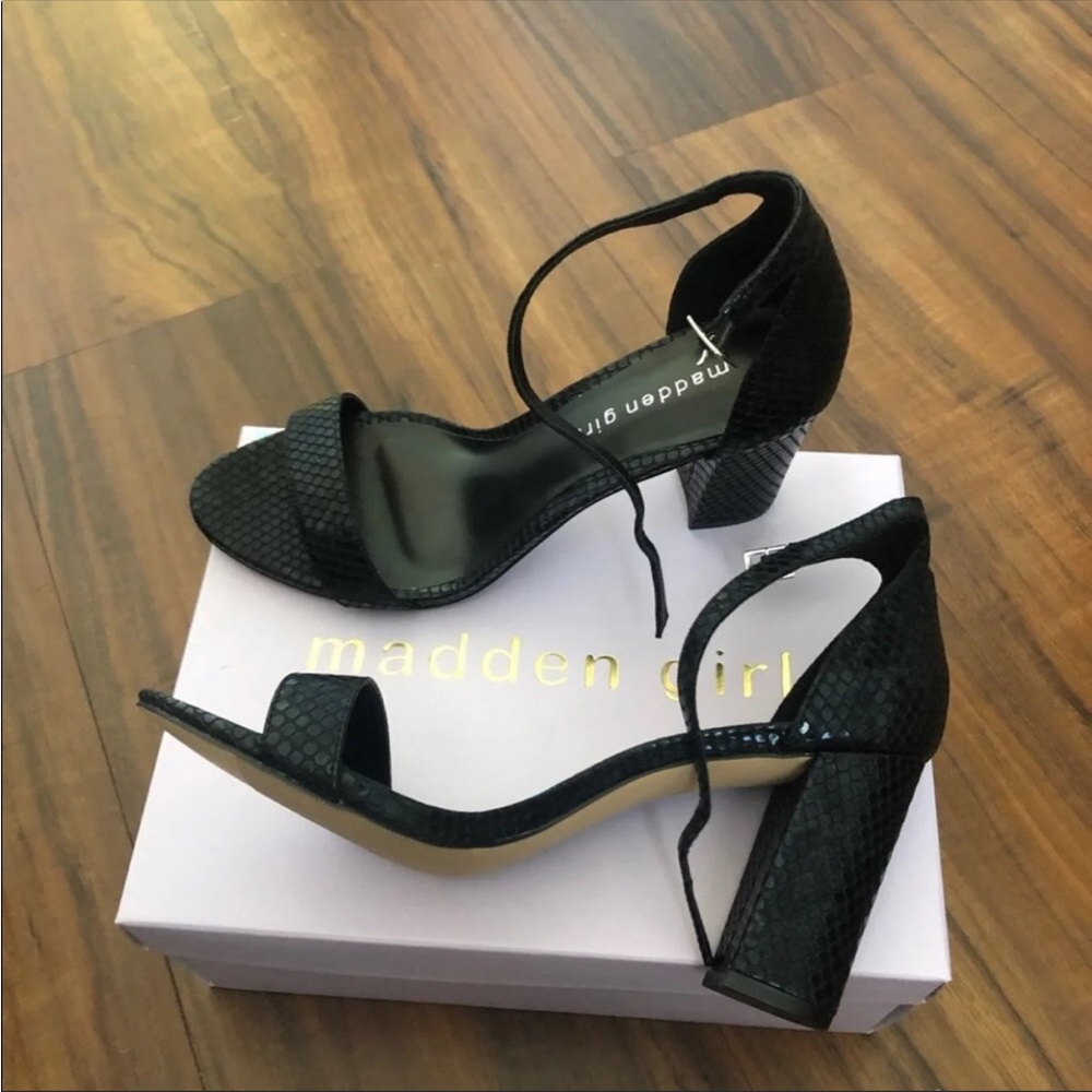 New Madden Girl Bella Heel Sandals